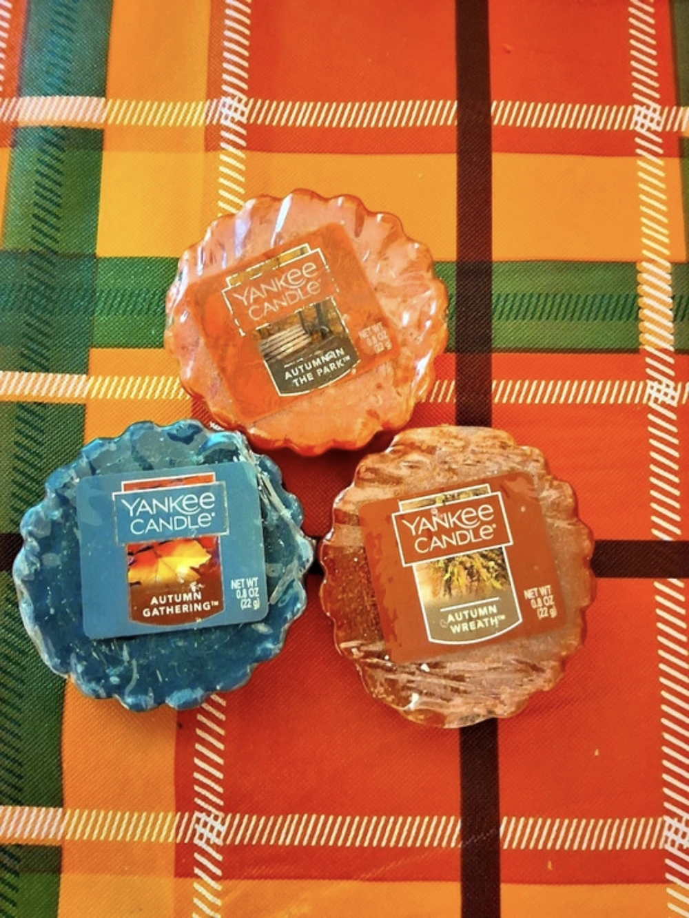 Yankee Candle Autumn Gathering Set of 3 Candles